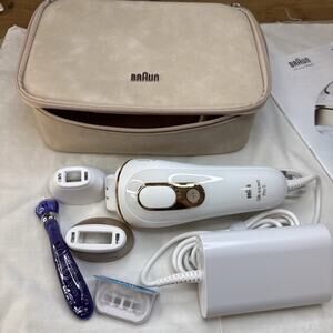 Braun Silk Expert Pro 5 IPL Hair Removal System For Body/Face/Bikini White NWOB